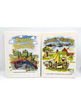 John Deere Storybooks Family Reunion, Johnny Tractor & His Pals Hardcover Books